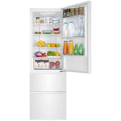 Нов инверторен хладилник с фризер HAIER HTR3619ENPW No frost 190.5cm