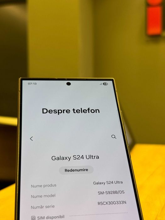 Samsung S24 Ultra Titanium Black 256GB #108