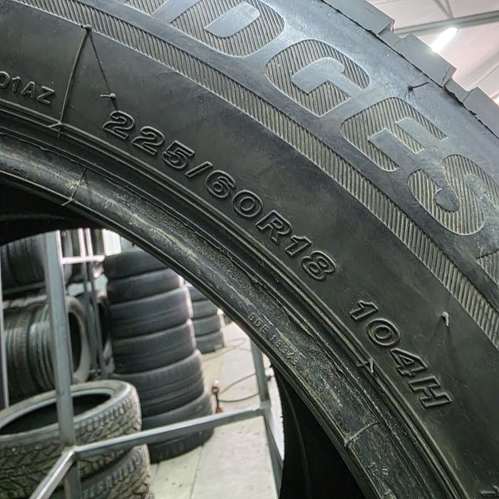 2x 225/60/18 M+S BRIDGESTONE 2022 Stare excelenta
