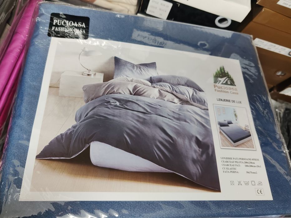 Lenjerie de pat cu elastic