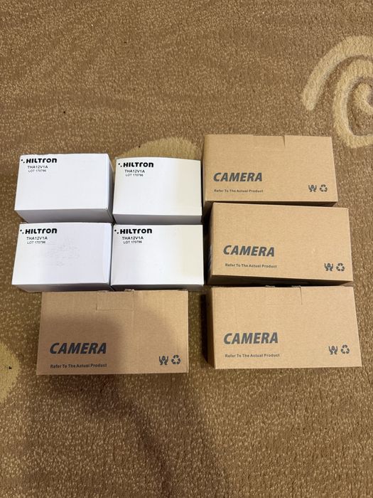 ЧИСТО НОВА система за видеонаблюдение DAHUA XVR4104C с 4 камери Hiltron
