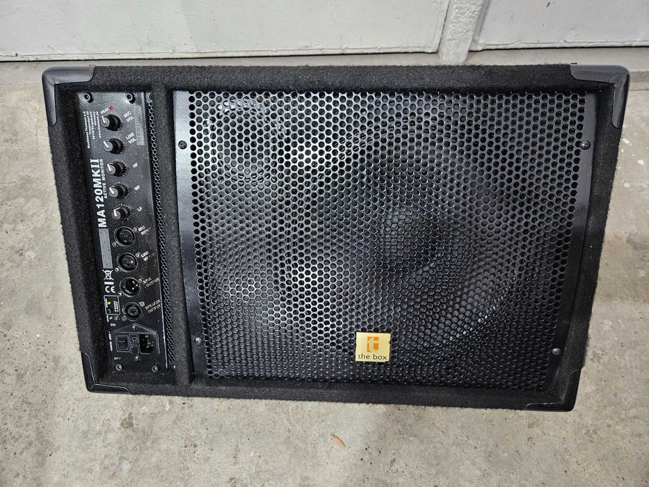 Boxa profesionala Thomann cu amplificator 120W Real MA120MKII