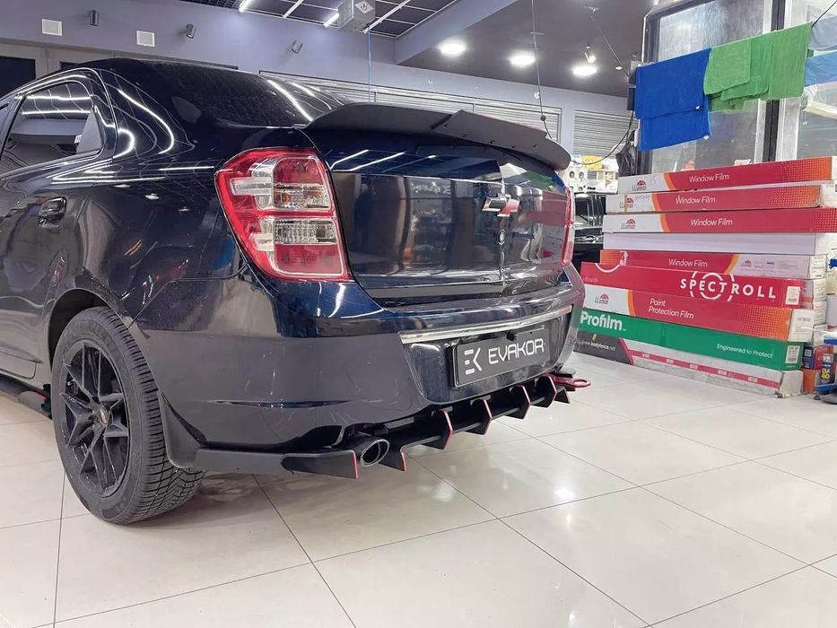 Cobalt tuning Obves Spoller. Обвесы для Кобальта! Сплитр для бампер!