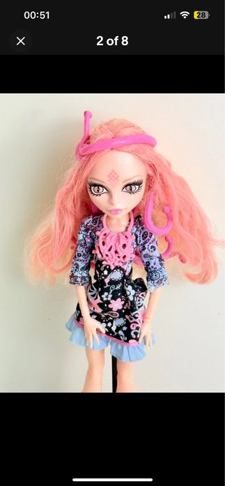 кукла монстер монстр хай monster high вайперин