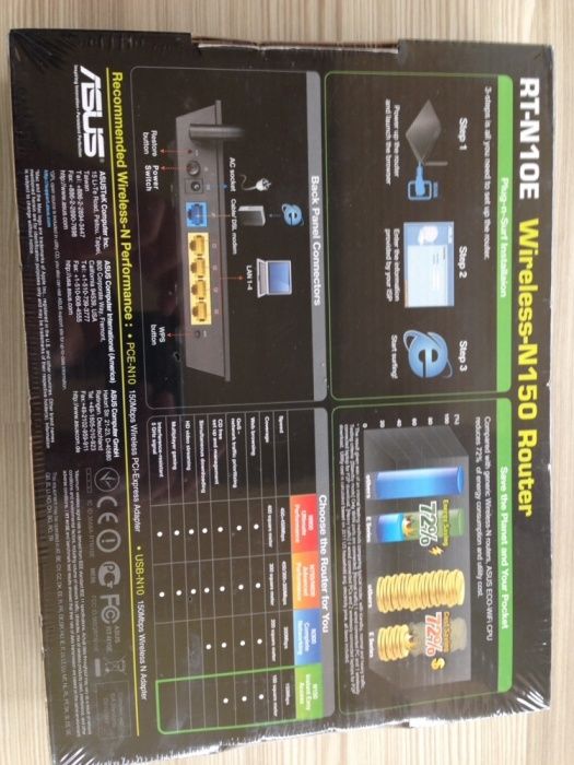 Vand sau schimb Router wireless Asus RT-N10E nou sigilat
