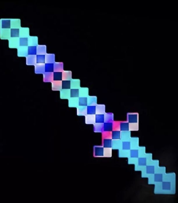 Продам светится Майнкрафт меч