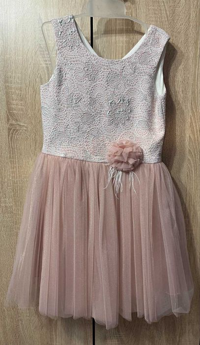 Официална рокля с болеро номер 134 за момиче