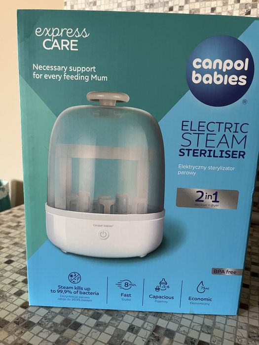 Електрически парен стерилизатор Canpol babies