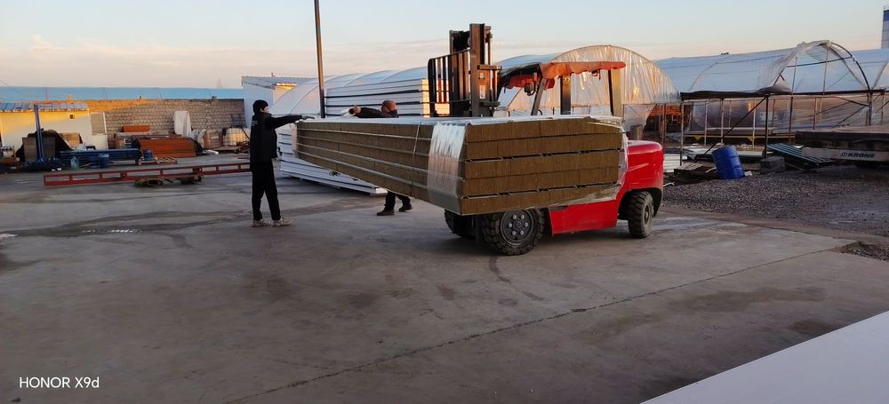 Sendvich panel. Bazalit penaplastli ishlab chiqarishish zavodi.