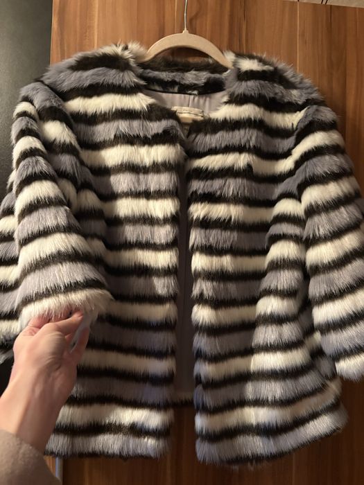 Яке палто Pinko от изкуствен косъм