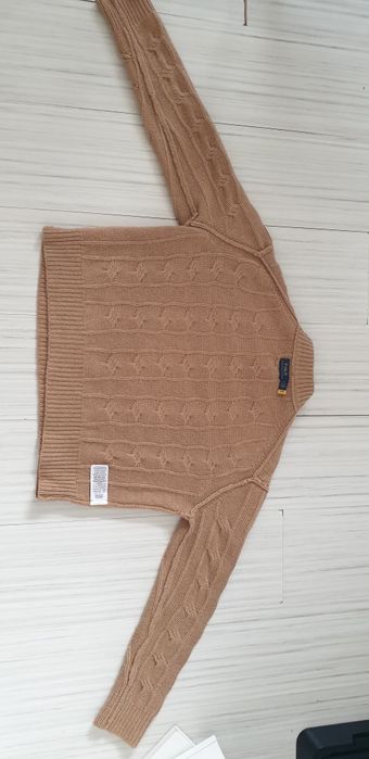 POLO Ralph Lauren Cable Wool / Cashmere  S НОВО ОРИГИНАЛ Дамски Пулове