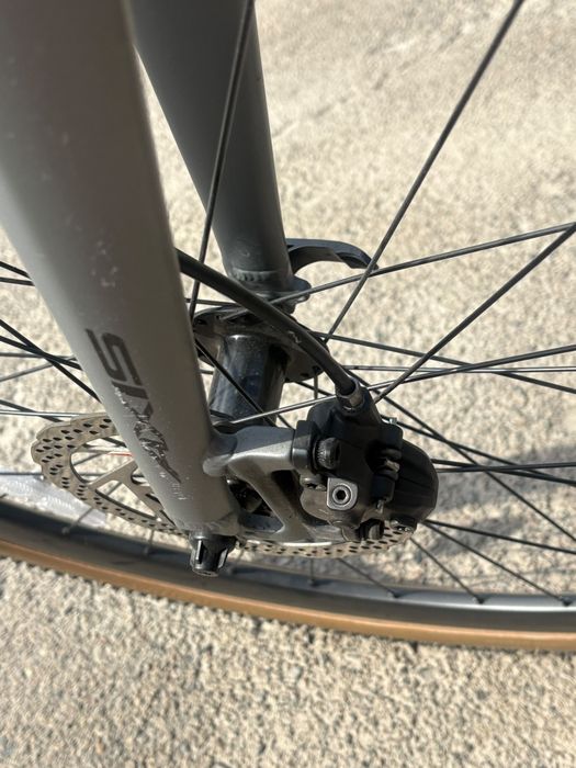 Велосипед AXIS 700 RIGID 9 sp 2026 19 дюйм серый