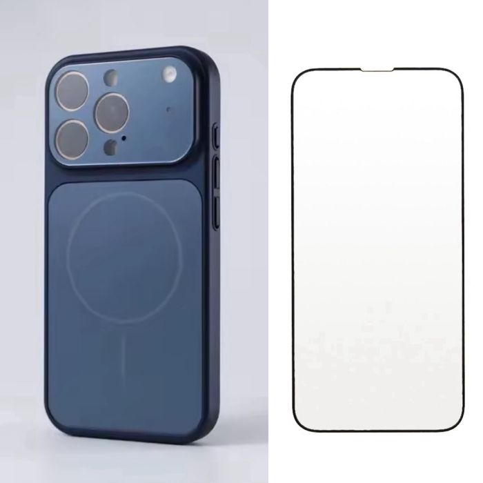 Husa MagsLens si Folie Sticla Clara - Iphone 17/17 PRO/17 PRO MAX/AIR