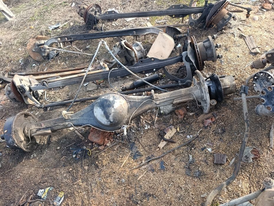 Мост, балки передние на газель