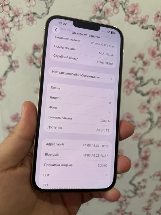 Iphone 13 pro max 256gb