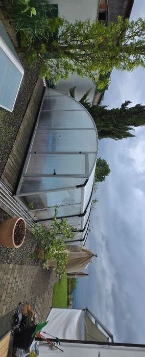 Acoperis culisant pentru Piscină 12,2mX6mX2,7m
