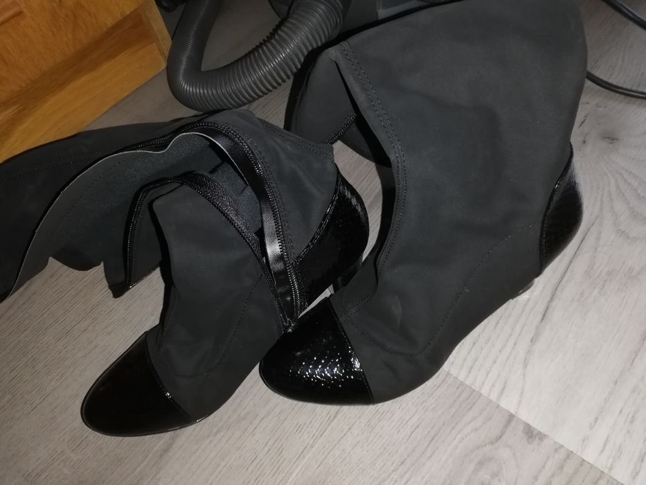 дамски ботуши на ток