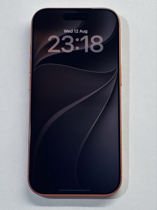 iPhone 17 Pro CosmicOrange 100% battery