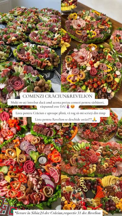 Platouri aperitive festive