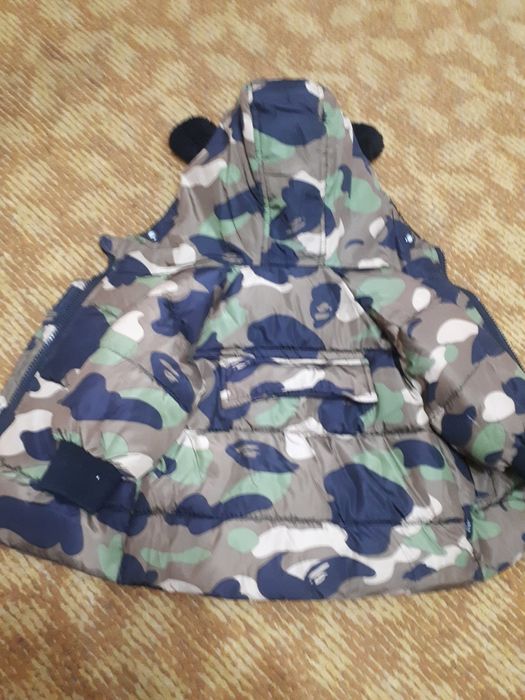 Детская курточка на годик. Очень тёплая, и очень круто смотрится