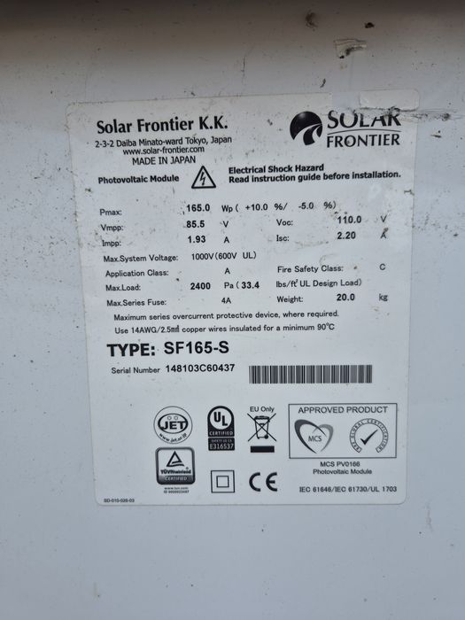 Panouri solare Negre