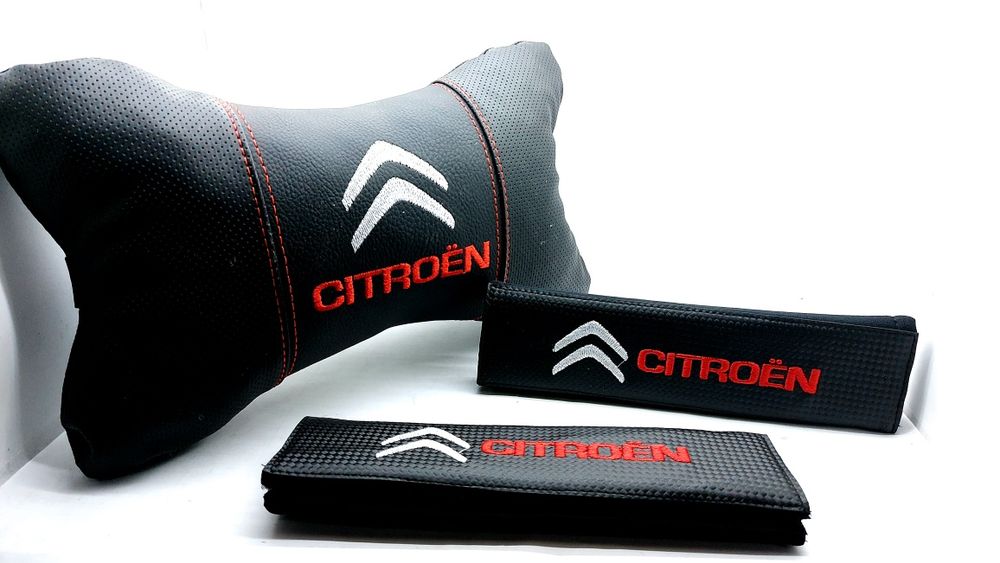 НОВО!!! Авто възглавнички и протектор за колани комплект