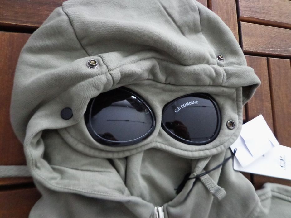 Мъжки суичър CP Company Goggle ful Zip Hoodie размер XL