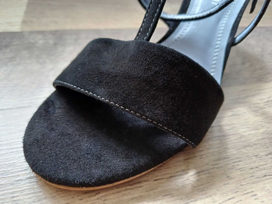 Sandale Anna Cori, de piele intoarsa