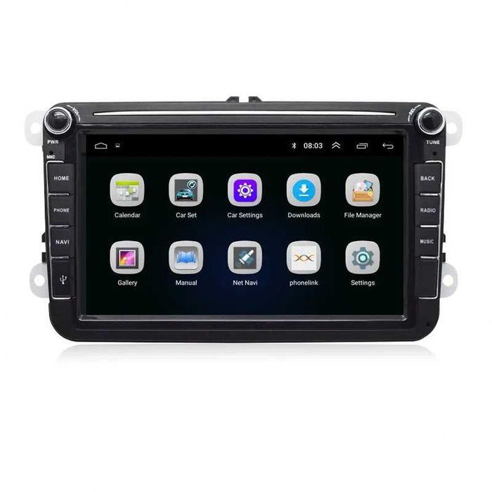 VW/SEAT/SKODA 8" Android Мултимедия/Навигация