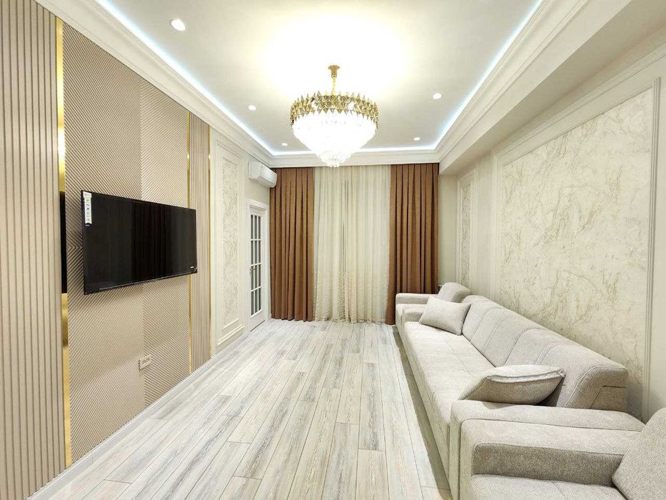 Светлая 2-комнатная квартира в ЖК Kazahstan!