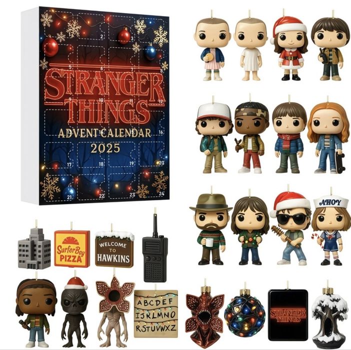 Stranger THINGS ОЧЕНЬ СТРАННЫЕ ДЕЛА адвент календарь