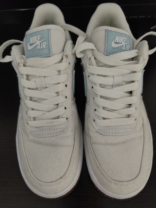 Nike Air Force 1 Low LV8 Indigo Canvas Cork White – mărimea 36.5