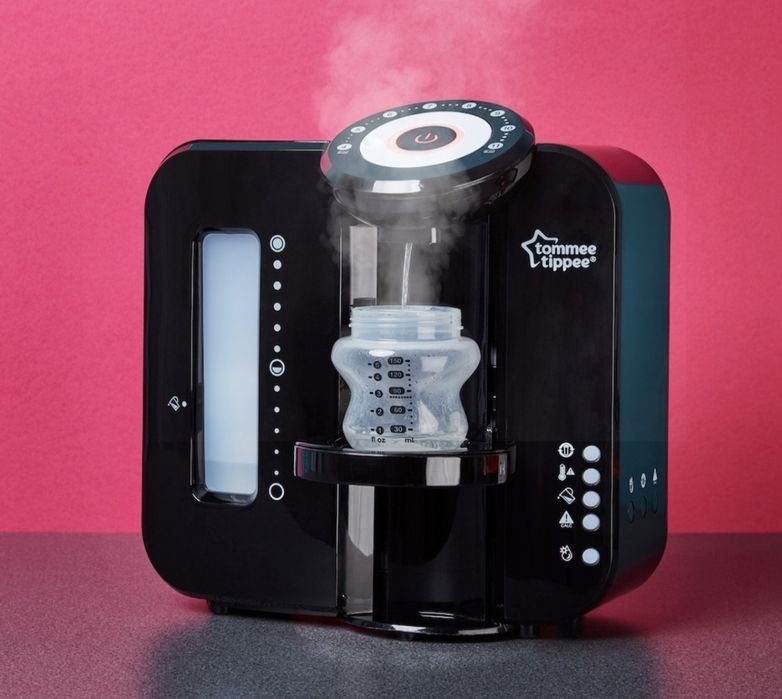 Електрически уред за приготвяне на адаптирано мляко Tommee Tippee Perfect Prep, Черен
