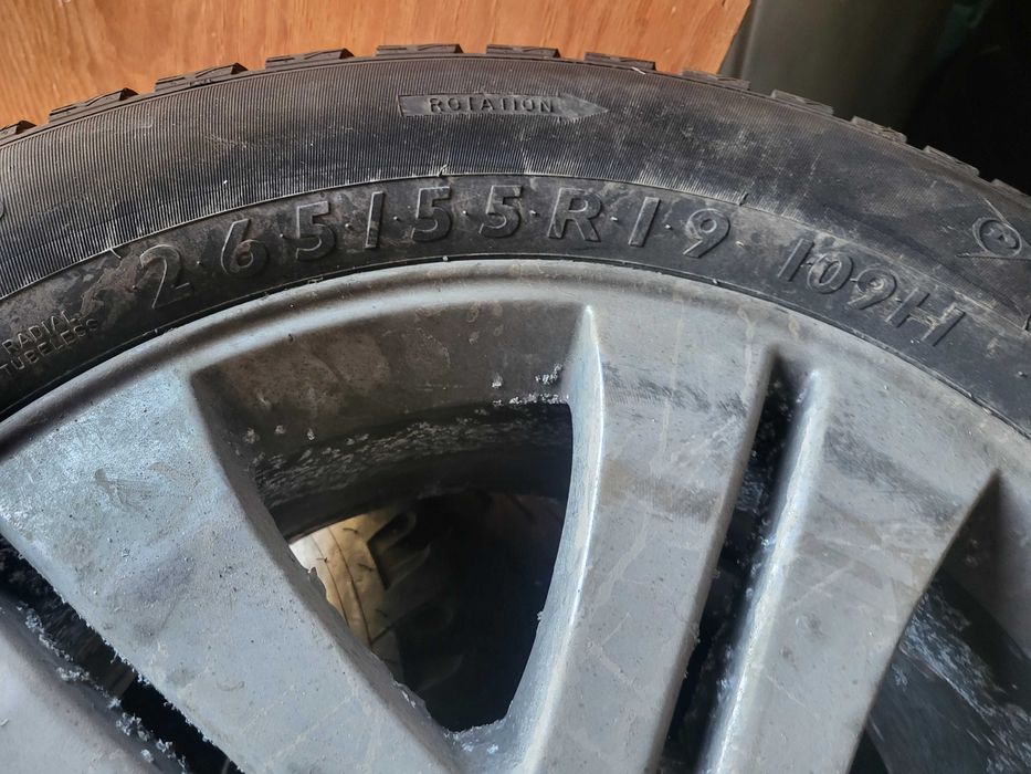 зимни гуми с джанти за Мерцедес ГЛ Mercedes GL  265/55/ 19