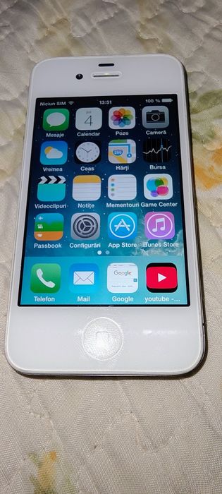 Husa originala  &  iPhone 4s alb