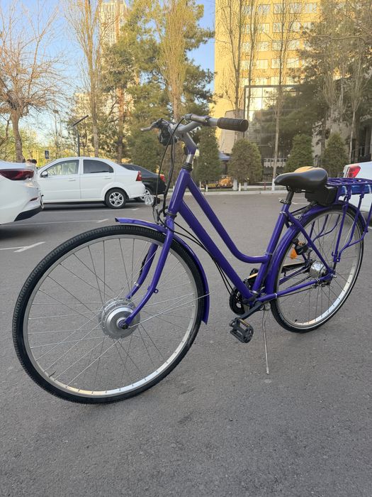 Продается электрический велосипед запас хода 60 км