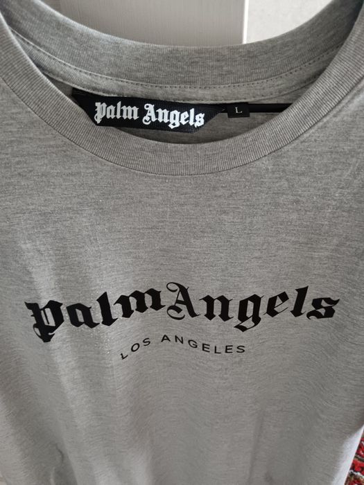Футболка Palm Angels серая