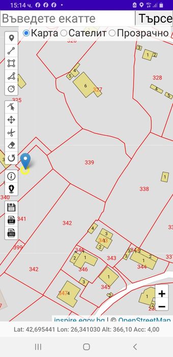 Продава се Парцел в Сливен, Промишлена зона - 1500 кв.м за 46 €/кв.м - Снимка #2