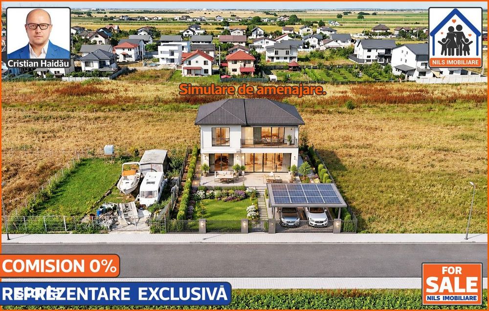 Teren pt casa in Comuna Berceni Ilfov | 350mp (21.4x16.4) |