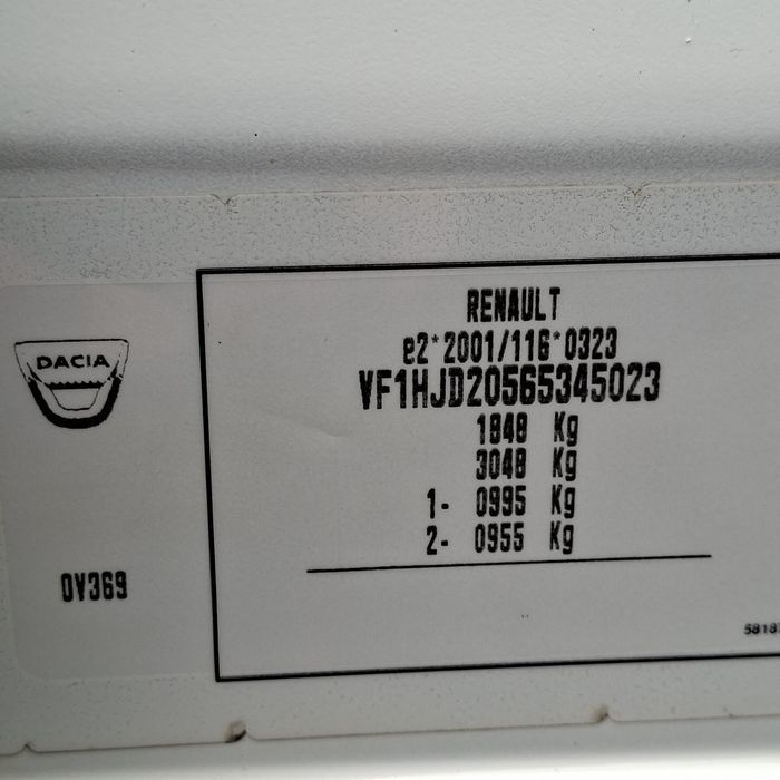 Dacia Duster 2020 1.5 dCi