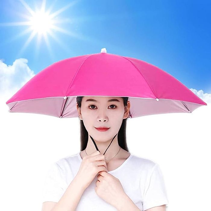 Зонт для головы. Зонтик. Зонт-шляпа. Zontik