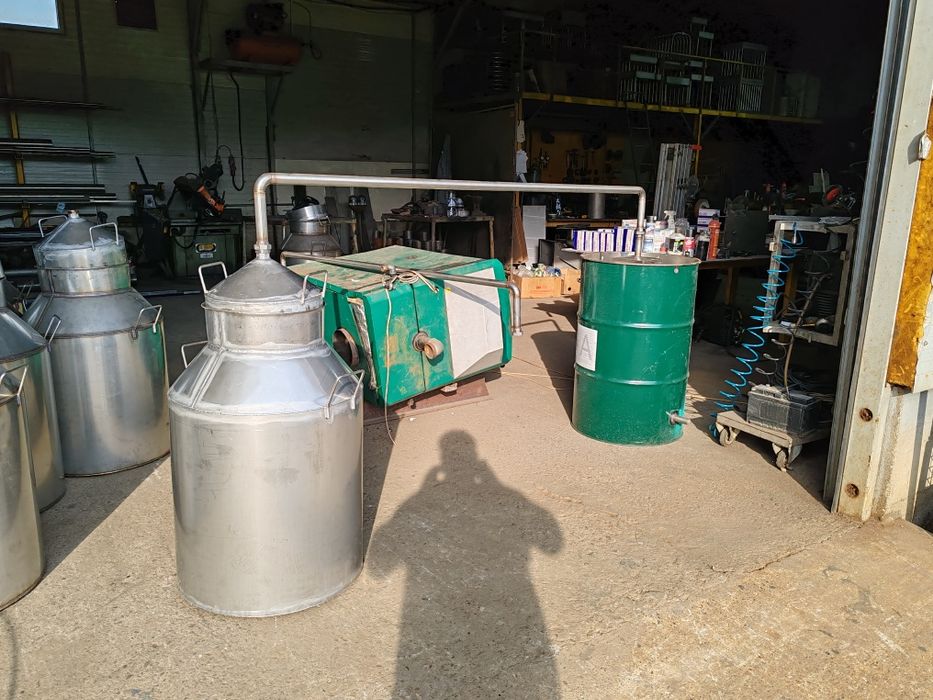 Cazan 170L (alambic) pentru țuică /pălincă din inox alimentar