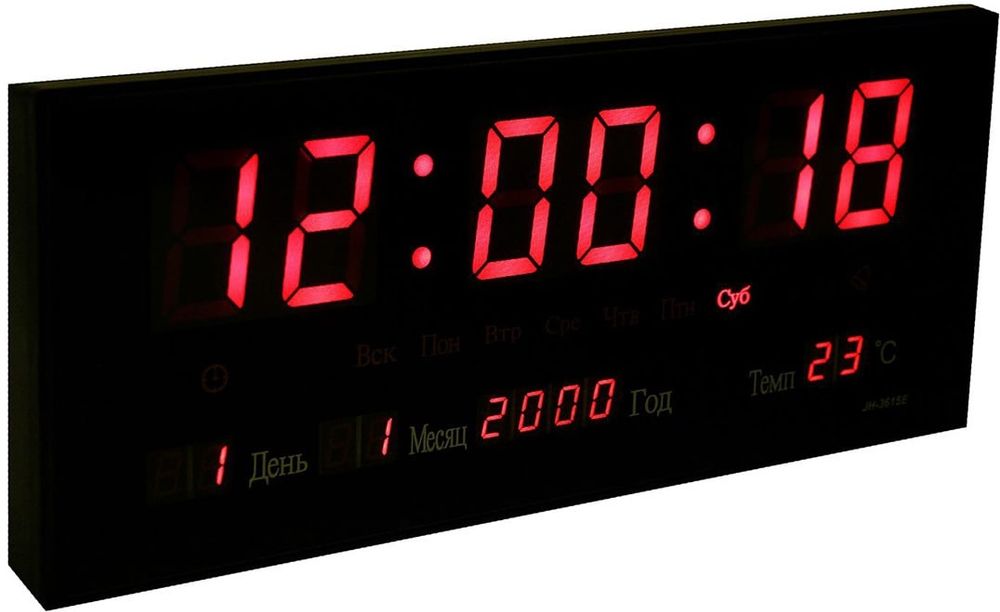 LED электронные часы настенные! Доставка есть.