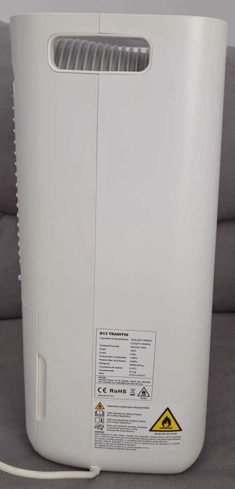 Dezumidificator AlecoAir D13 TRADITIO, WiFI,13L/zi, pentru 25mp