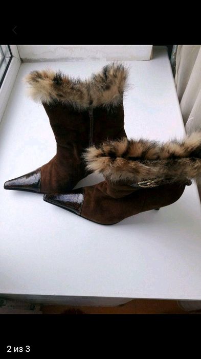 Продаю зимние полусапожки