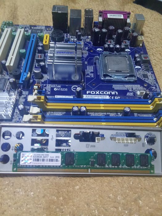 Комплект материнская плата+процессор