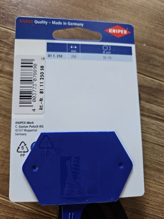 Cleste reglabil, KNIPEX 81 11 250 Cobra