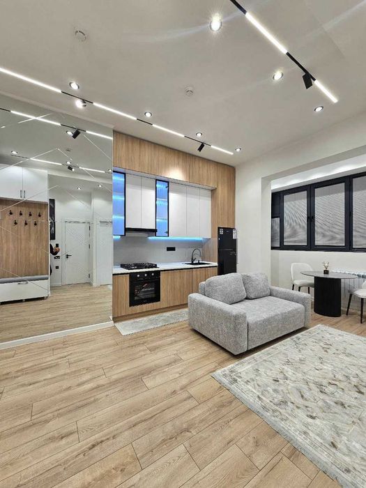 2-комнатная студия 44м², евролюкс, Ozmahal, 8 этаж`