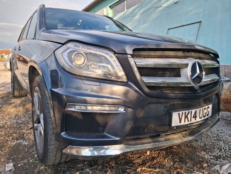 АМГ брони,раздувки,челен удар,фарове mercedes GL350 x166