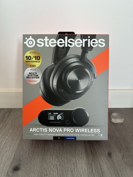 Casti Gaming Steelseries Arctis Nova Pro Wireless negre